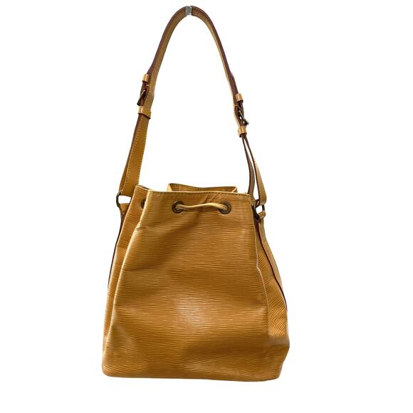 Louis Vuitton Noé Epi Leather Shoulder Bag Beige Vintage Authenticated - Picture 7 of 16